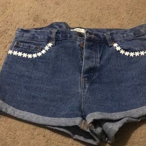 Jean shorts custom